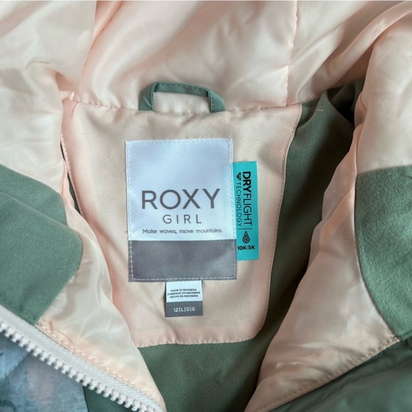 ***NWT***Roxy Pastel Pullover Winter Jacket - Multi Colored - Picture 6 of 7